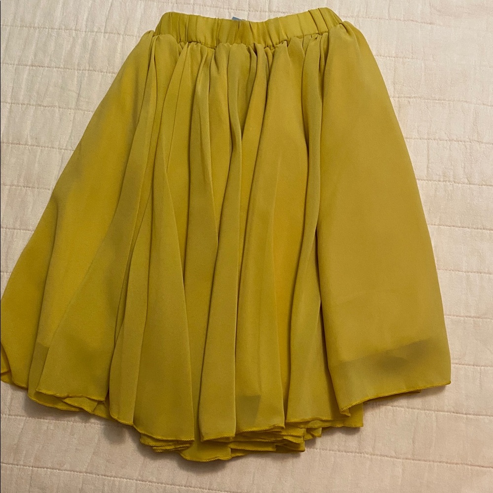 Yellow Kids Skirt